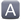 letter A