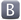 letter B