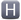 letter H