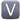 letter V